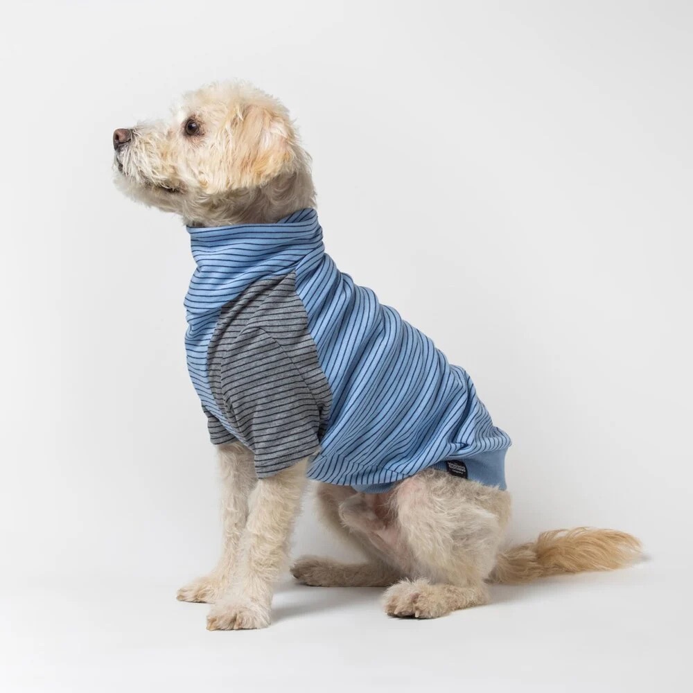 New! The Long Dog Clothing Co. Marlin Organic Baseball T-Shirt in Size Medium